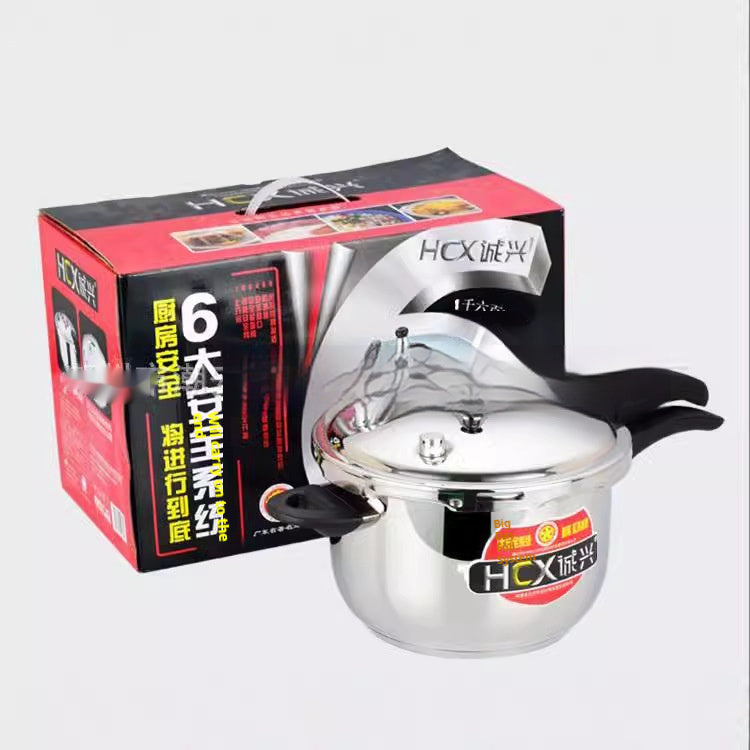 Discover the Versatility of the 304 Stainless Steel High Pressure Cooker Pot